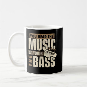 Mug Vous Ressentez La Basse, Bassin Basse Guitare Lect