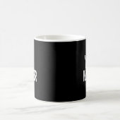 Mug Vous Ruban de sensibilisation au violet sarcelle d (Centre)