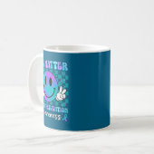 Mug Vous Ruban Prévention Suicide Sensibilisation Femm (Devant gauche)