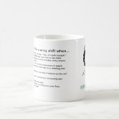 Mug Vous savez que vous êtes dedans pour un décalage (Centre)