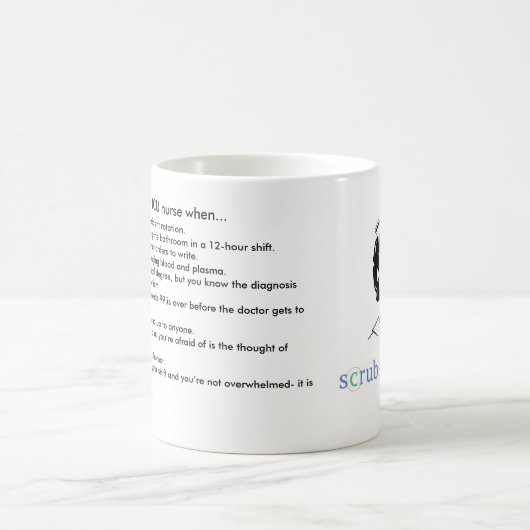 Mug Vous savez que vous êtes une infirmière d'ICU (Centre)