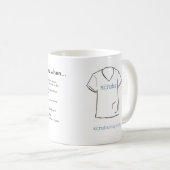 Mug Vous savez que vous êtes une infirmière quand… (Devant droit)
