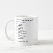 Mug Vous savez que vous êtes une infirmière quand tout (Gauche)