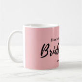 Mug Vous serez ma demoiselle d'honneur que le rose (Gauche)