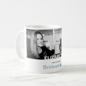 Mug Vous serez ma demoiselle d'honneur votre propre (Devant gauche)