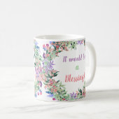 Mug Vous serez ma proposition de marraine florale (Devant droit)