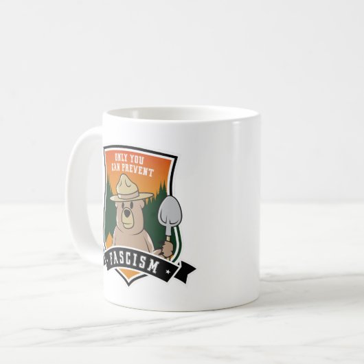 Mug Vous seul pouvez prévenir les fascistes (Devant gauche)