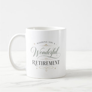 Mug Vous souhaitant une merveilleuse retraite