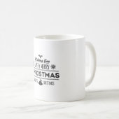 Mug Vous souhaite un très Joyeux Noël (Devant droit)