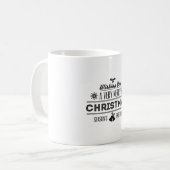 Mug Vous souhaite un très Joyeux Noël (Devant gauche)