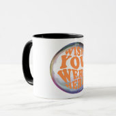 Mug vous souhaiter où ici (Devant gauche)