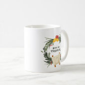Mug Vous Souhaitez La Paix Sur La Pâque (Devant droit)