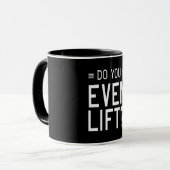 Mug Vous soulevez-vous même ? (Devant gauche)