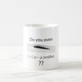 Mug Vous soulevez-vous même ?  Humour de physique (Centre)