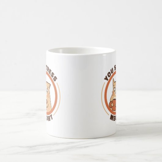 Mug Vous Stress Meowt Cat (Centre)