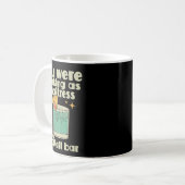 Mug Vous travaillez comme serveuse dans un bar à queue (Devant gauche)
