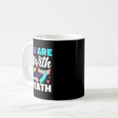 Mug Vous Valez La Peine De Chaque Détection De Dépress (Devant gauche)