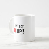 Mug Vous venez de vous enflammer (Devant gauche)
