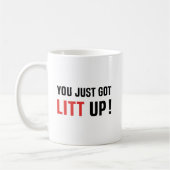 Mug Vous venez de vous enflammer (Gauche)