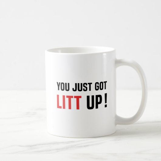 Mug Vous venez de vous enflammer (Droite)