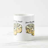 Mug VOUS VÉRIFIEZ MES BUNS ? Citation amusante du Humo (Centre)