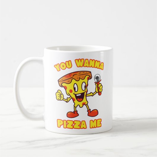 Mug Vous Voulez Pizza Me (Gauche)