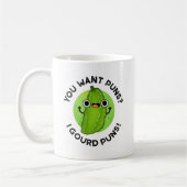 Mug Vous Voulez Puns I Gourd Puns Funny Veggie Pun (Gauche)