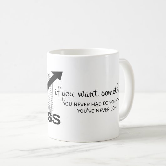 Mug Vous voulez quelque chose : Motivational Drive (Devant droit)