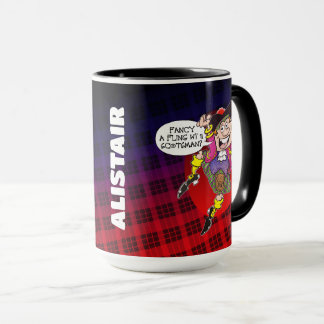 Mug Vous voulez un Fling wi" un Écossais ?