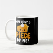 Mug Vous Voulez Un Morceau De Moi Citrouille Kawaii Pi (Gauche)