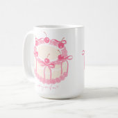 Mug Vous voulez un morceau de moi ? Conception de gâte (Devant gauche)
