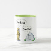 Mug Vous vous basculez règle (Centre)