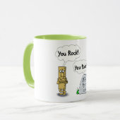 Mug Vous vous basculez règle (Devant gauche)