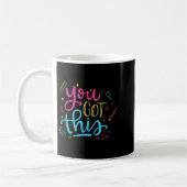 Mug Vous Y Arrivez Jour De Test Motivationnel Professe (Gauche)