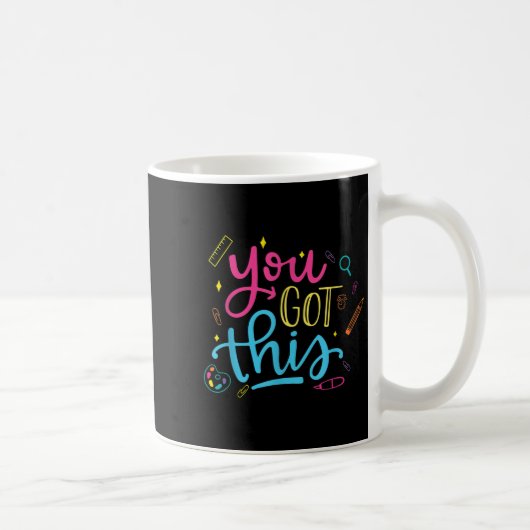 Mug Vous Y Arrivez Jour De Test Motivationnel Professe (Droite)