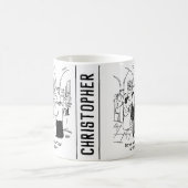 Mug Vows Mariages amusants - Je fais comme la réponse  (Centre)