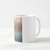 Mug Voyage à New York Pont de Brooklyn (Devant droit)