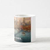 Mug Voyage à New York Pont de Brooklyn (Centre)