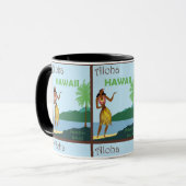 Mug Voyage à Paradise : Aloha Hawaii Island (Devant gauche)