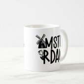 Mug Voyage Amsterdam Pays-Bas (Devant droit)
