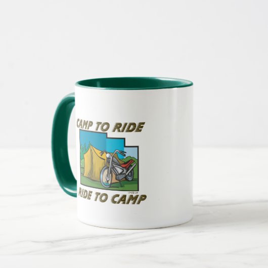 Mug Voyage au camp (Devant gauche)