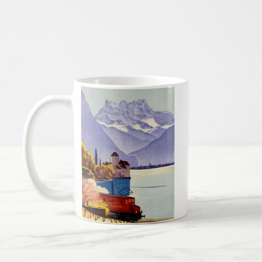 Mug Voyage au lac Léman (Gauche)