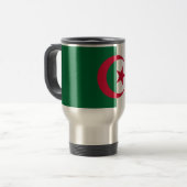 Mug Voyage avec Drapeau d'Algérie (Devant gauche)