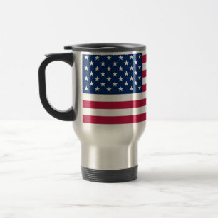 Mug Voyage avec Drapeau des Etats-Unis