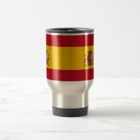 Mug Voyage avec Drapeau d'Espagne