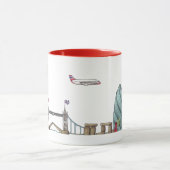 Mug Voyage dans le monde - Royaume-Uni (Centre)