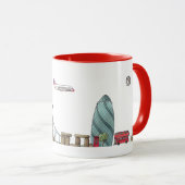 Mug Voyage dans le monde - Royaume-Uni (Devant droit)