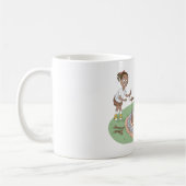 Mug Voyage de camping des enfants garçon et fille au f (Gauche)