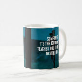 Mug Voyage de conditionnement physique - Motivation de (Devant droit)