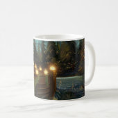 Mug Voyage de fête de Noël Bernedoodle (Devant droit)